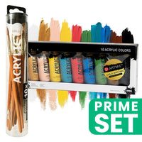 set de vopsele acrilice solo goya artmie gold matches cu pensule ro wqxgm84198813