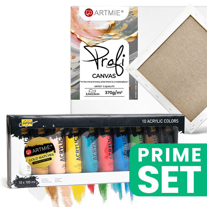 set de vopsele acrilice solo goya artmie gold matches with canvas ro wqxgm84198pp30x40