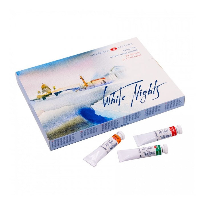 set de vopsele de acuarela white nights in tuburi ro nvp19411228