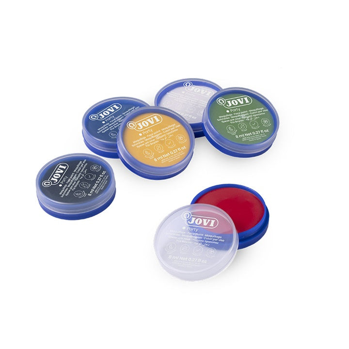 set de vopsele de fata in cupe jovi 6 x 8 ml ro jov171