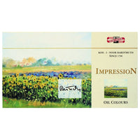 set de vopsele de ulei impression 16 ml x 10 buc ro khn16160300000
