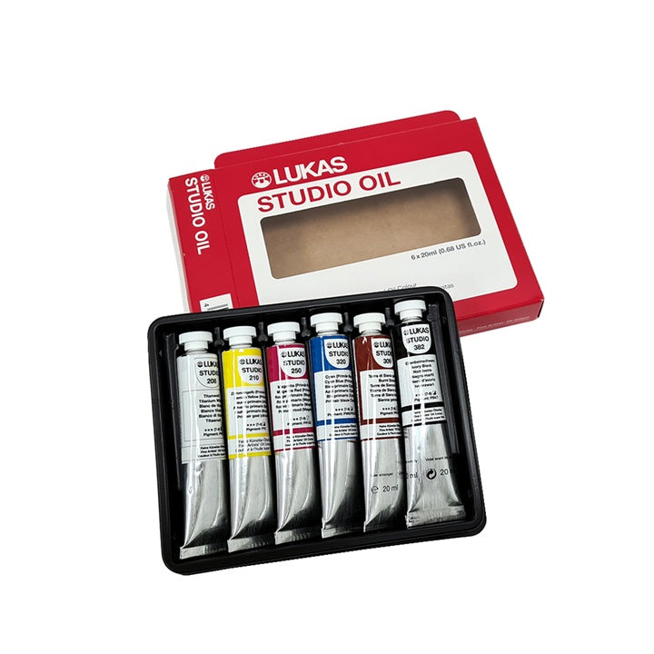 set de vopsele de ulei lukas studio ro lks764820000