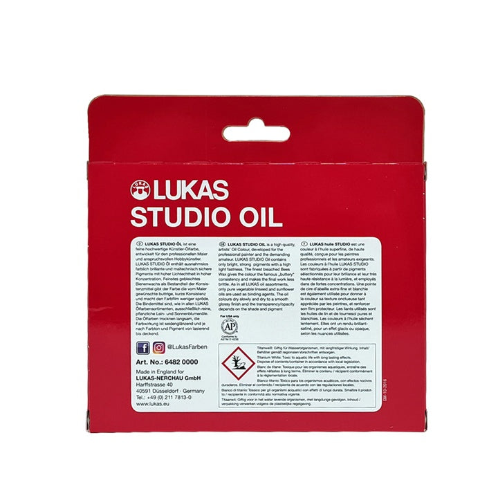 set de vopsele de ulei lukas studio ro lks764820000