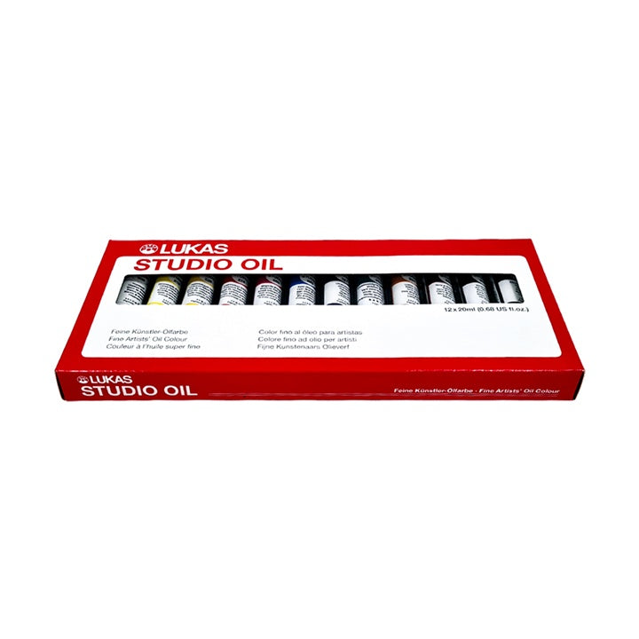 set de vopsele de ulei lukas studio ro lks765420000