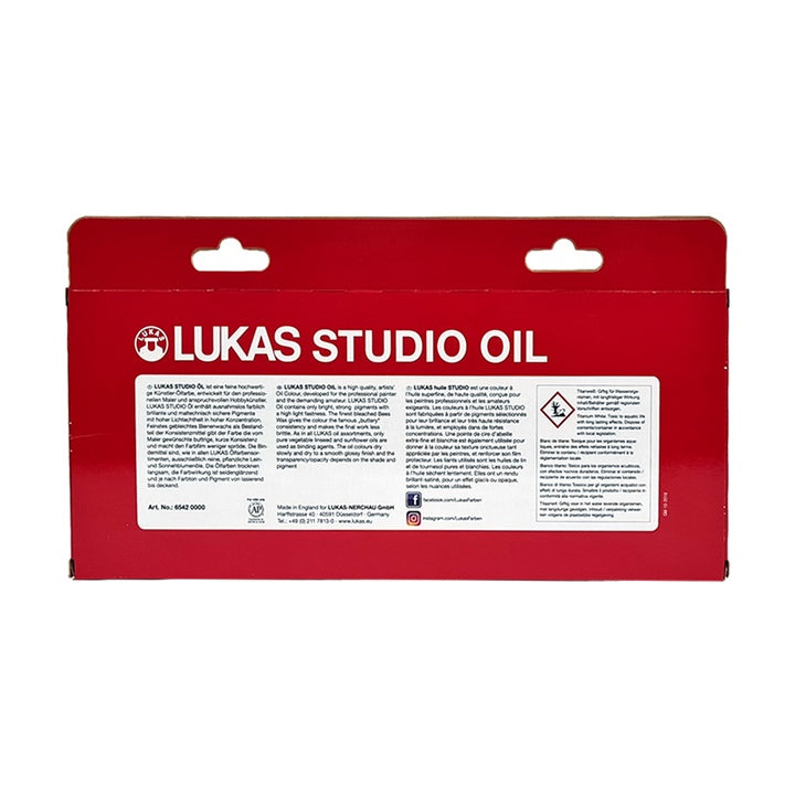 set de vopsele de ulei lukas studio ro lks765420000
