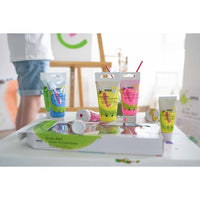 set de vopsele pentru copii kreul 8 x 20 ml ro krl43360