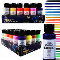 Set de vopsele pentru textile Phoenix 24 x 59 ml
