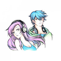 Set desen manga CLAIREFONTAINE Manga Addict Tombow A5 - 50 file