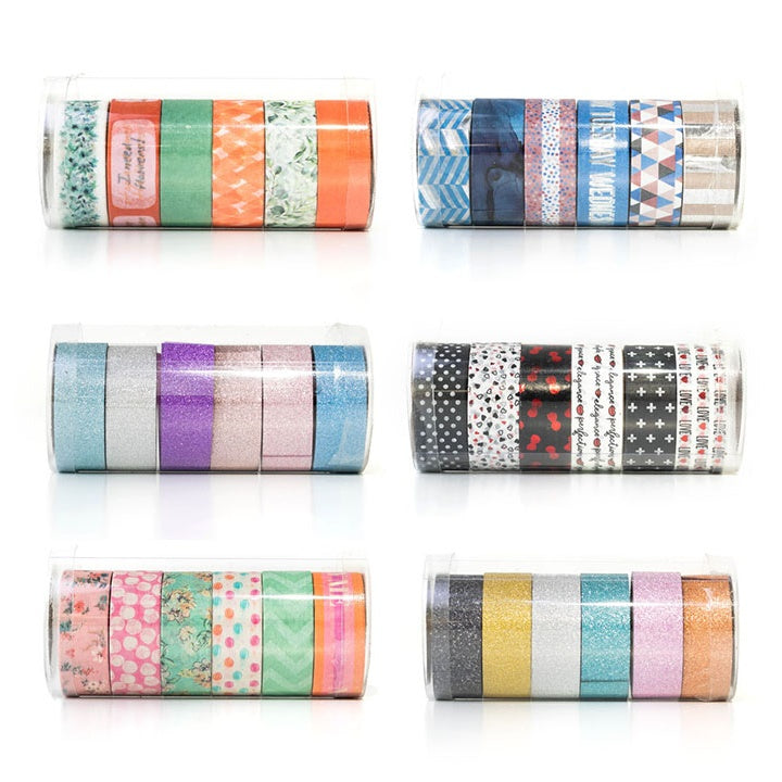 Benzi autocolante Washi 6 x 2,5 m - alege