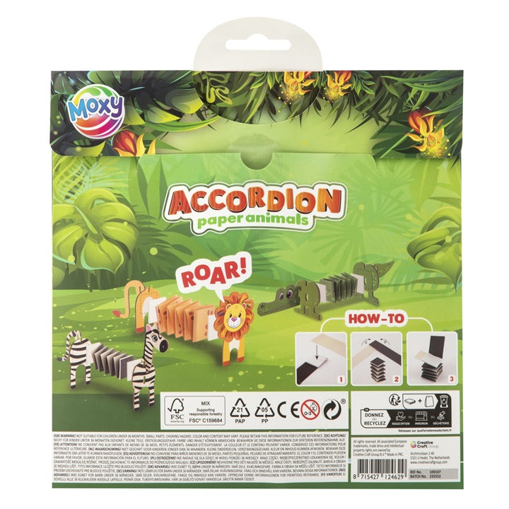 set diy de animale safari din hartie ro rms100107s