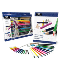 set mare pentru desen royal langnickel essentials 29 piese ro rlgrd843