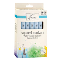 set markere acuarela nassau basic collection 7 bucati ro rmsar0119 ge