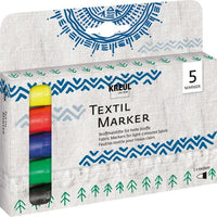 set markere kreul javana texi max sunny 5 buc ro krl90710