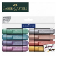 set markere metalice faber castell 8 bucati ro fbc154625