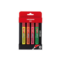 set markeri acrilice amsterdam reflex set 4x4mm ro rtl17519003