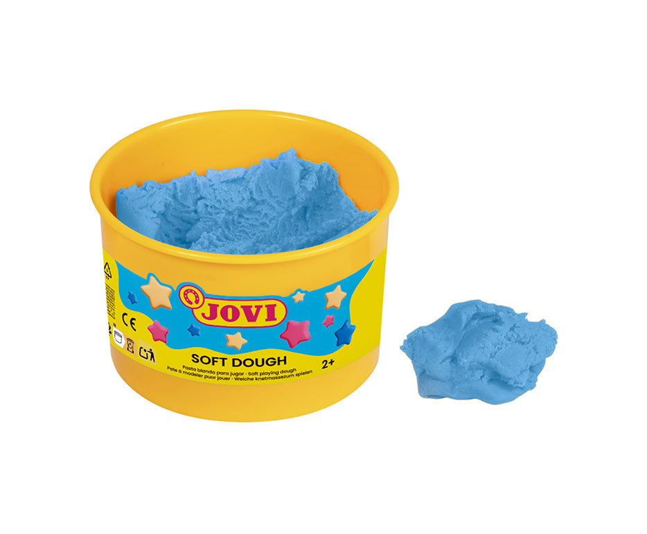 Set pastă de modelat JOVI Soft Dough culori neon 6 x 460 g