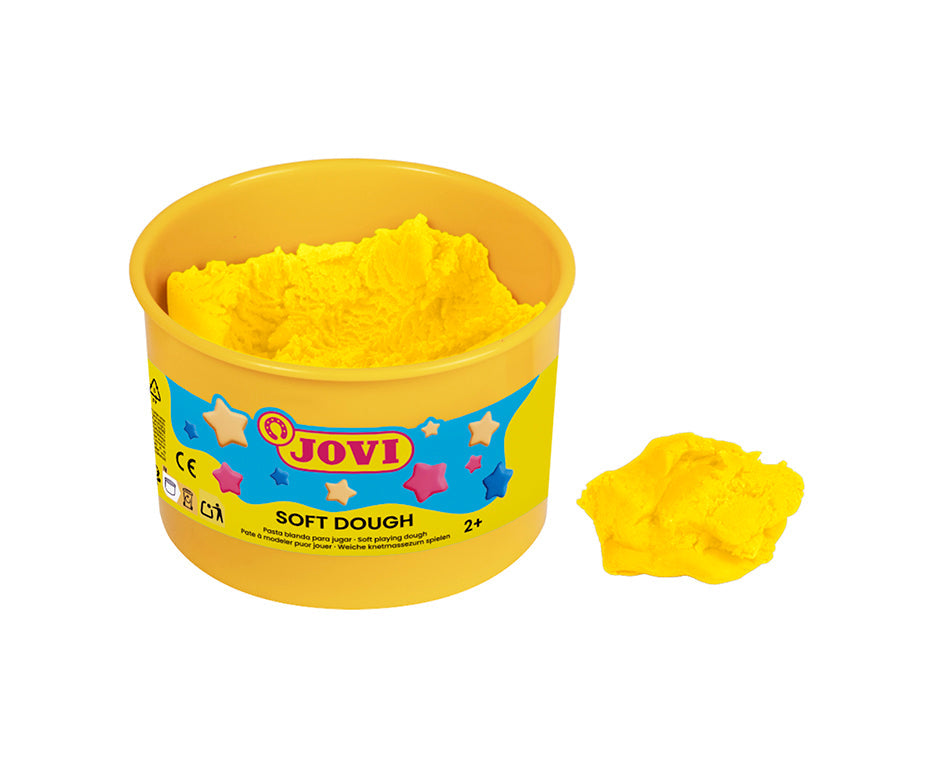 Set pastă de modelat JOVI Soft Dough culori neon 6 x 460 g
