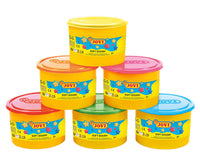 Set pastă de modelat JOVI Soft Dough culori neon 6 x 460 g