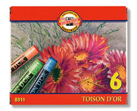 set pasteluri uscate toison d or koh i noor 6 piese ro khn8511