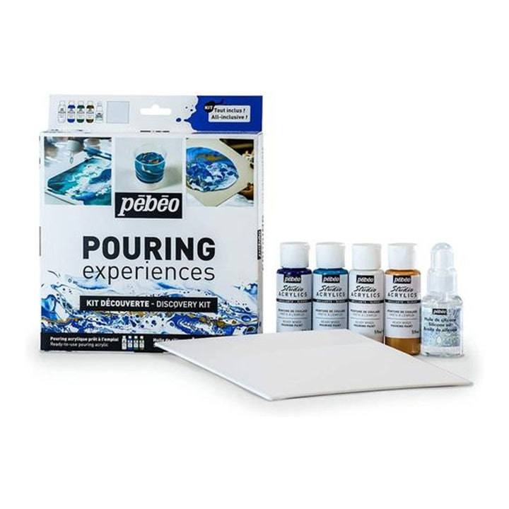 set pebeo pouring experiences discovery kit ro pbo524602