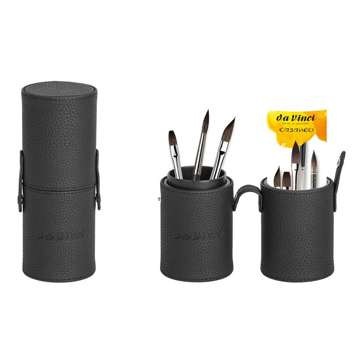 set pensule casaneo 4875 in cutie neagra da vinci 3 buc ro dvc4875