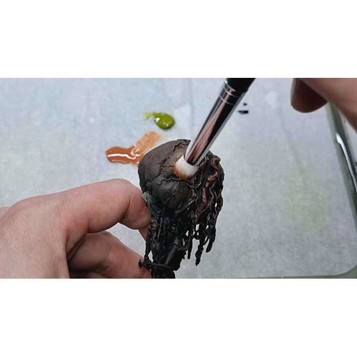set pensule da vinci dry brush 3 buc