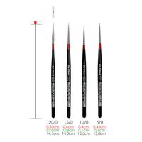 set pensule da vinci micro nova 170 ro dvc170