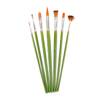 Set pensule Pentart, 7 buc, diverse tipuri