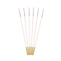 set pensule pentru contur 6 piese ro pntliner