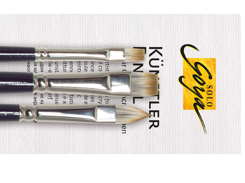 set pensule premium solo goya 3 piese ro krl44280