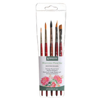 Set pensule Princeton Watercolor Floral – 5 piese