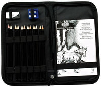 set pentru desen royal langnickel in penar set 16 piese ro rlgrset kcss