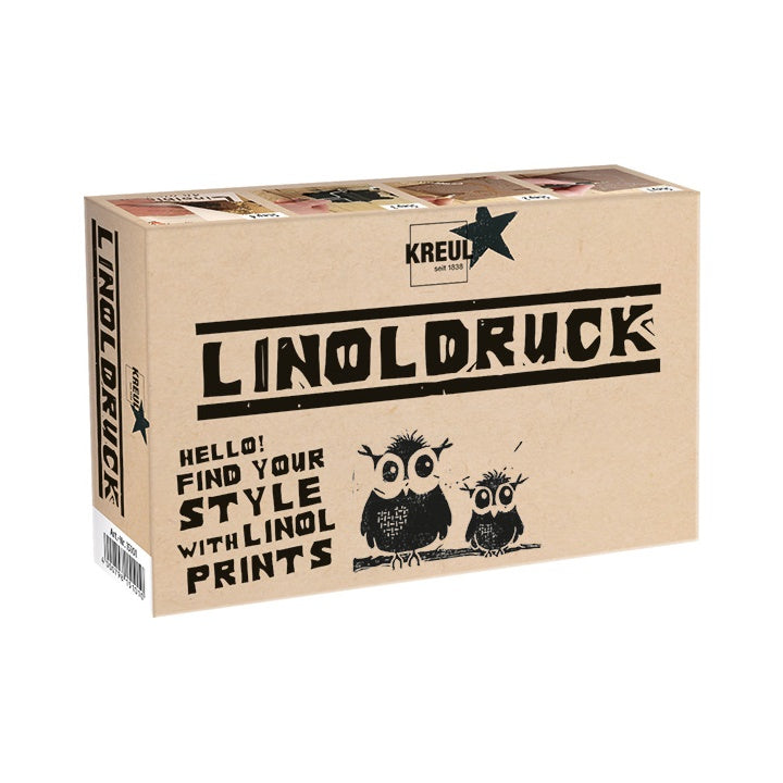 set pentru linogravura kreul 8 buc