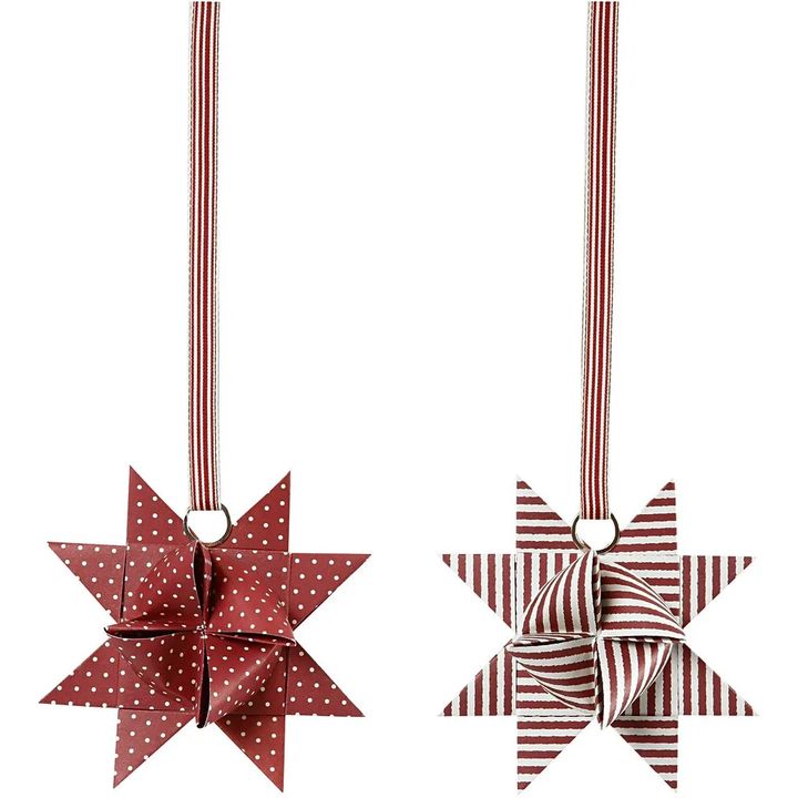 set pentru realizarea stelelor 3d din hartie