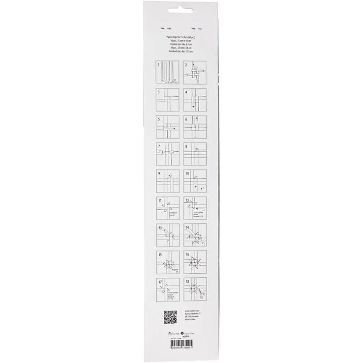 set pentru realizarea stelelor 3d din hartie
