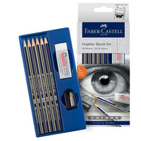 set pentru schitare faber castell 8 piese ro fbc114000