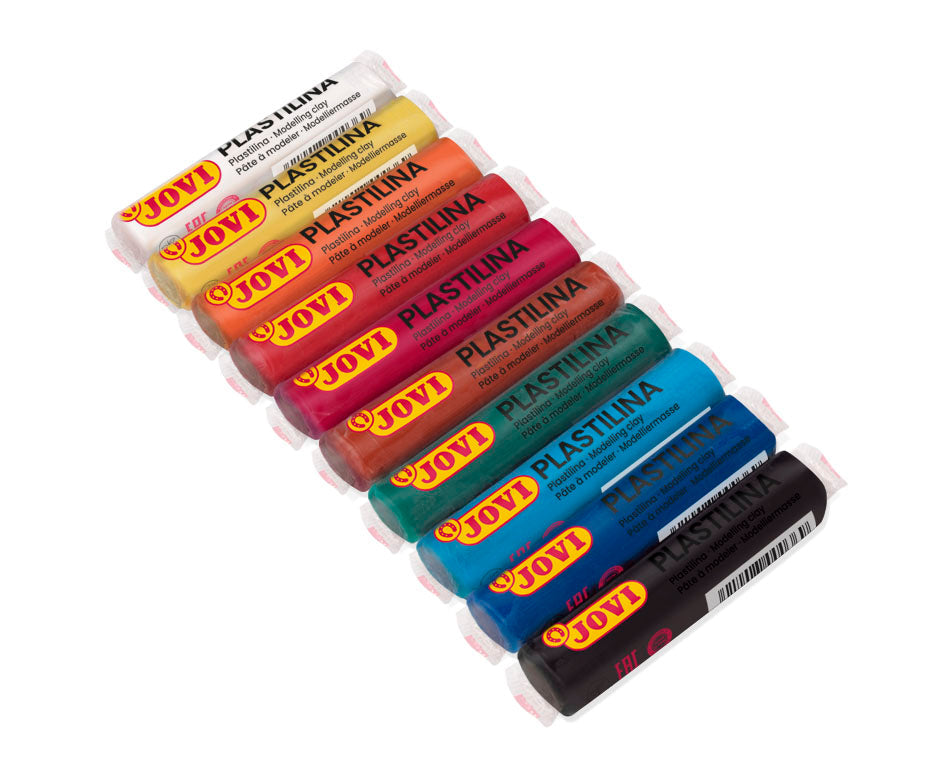 Set plastilină vegetală JOVI 10 x 15 g