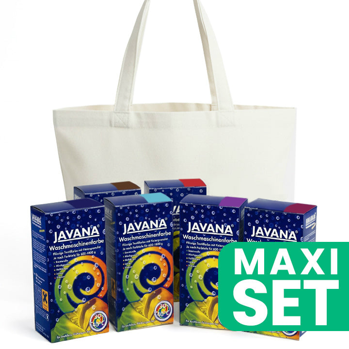 set retro pentru vopsit textile 6 nuanțe geanta de bumbac