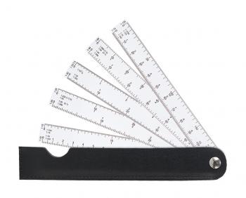 set rigle evantai leniar 15 cm ro len20000