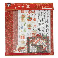 set scrapbooking de craciun in rosu ro rmscr8038gered