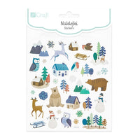 set stickere winter lanscape 33 buc ro dpcdpnk 112