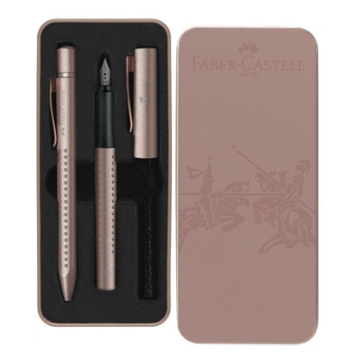 set stilouri cadou faber castell cupru ro fbc201525
