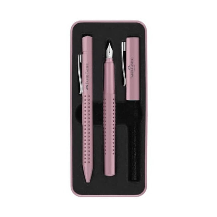 set stilouri faber castell roz inchis ro fbc201528