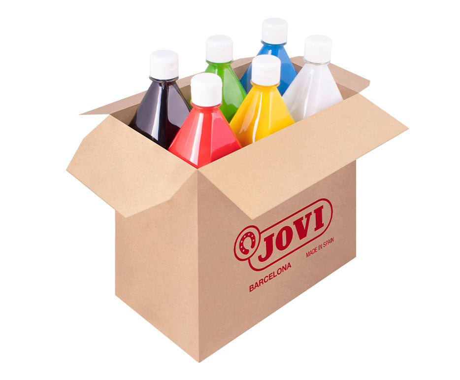 Set tempera lichidă JOVI Premium 6 x 1000 ml