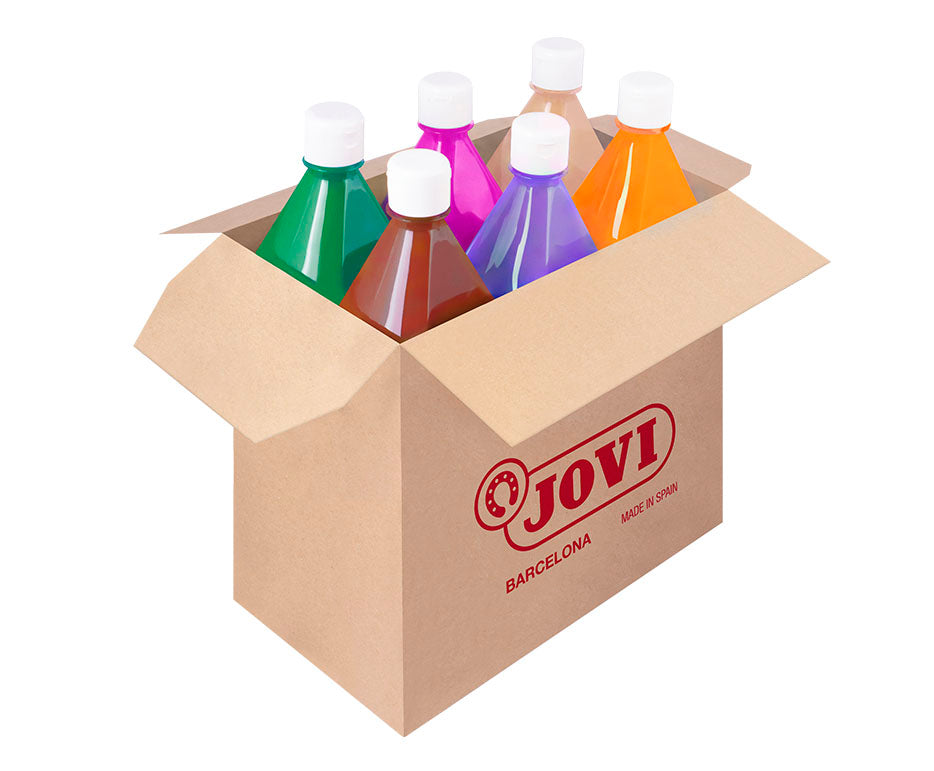 Set tempera lichidă JOVI Premium 6 x 1000 ml – varianta B