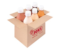 Set tempera lichidă JOVI Premium 6 x 250 ml nuanțe de piele