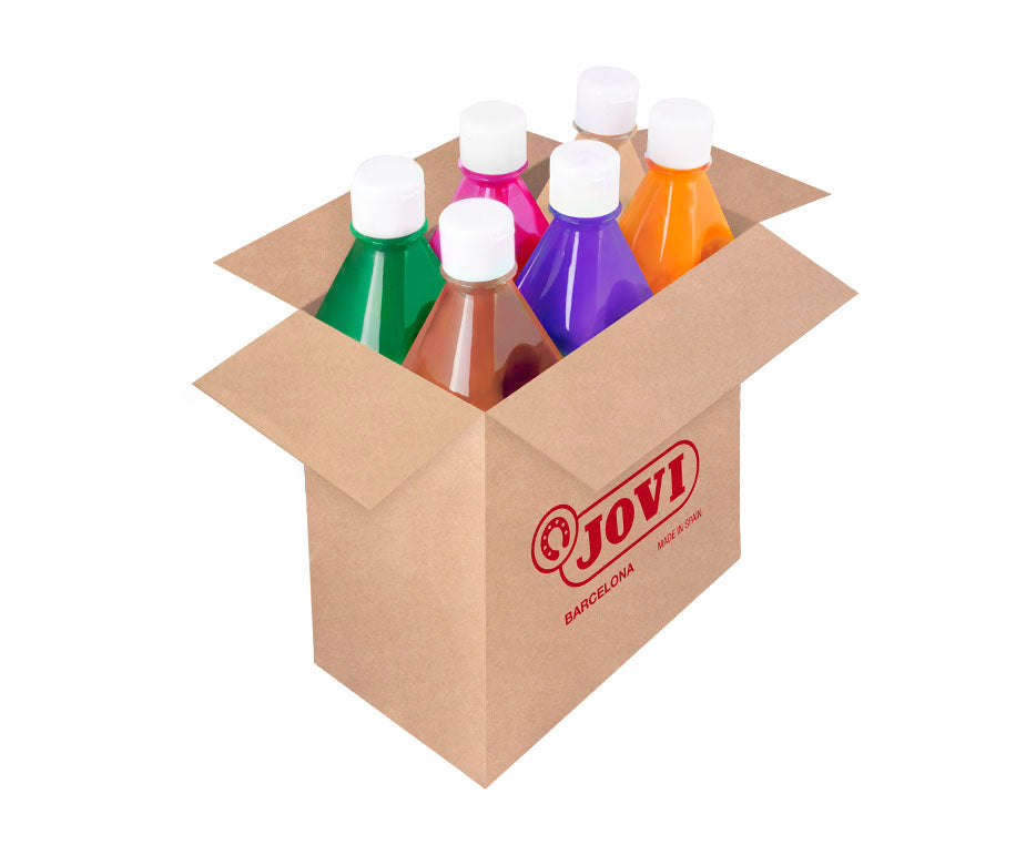 Set tempera lichidă JOVI Premium 6 x 500 ml – varianta B