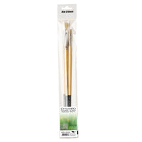 set vegan pensule chuneo 4129 pentru culorile in ulei da vinci 3 buc ro dvc4129