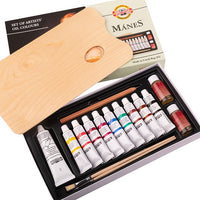 set vopsea de ulei m nes 16 ml x 10 buc ro khn16160100000