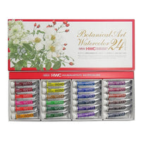 set vopsele acuarela botanical holbein 24 x 5 ml ro hlbhow455